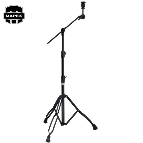 Mapex B800EB Armory Double Braced 3-Tier Boom Multi-Step Tilter and Quick Release Cymbal Boom Stand Black  Mapex B800EB Armory Double Braced 3-Tier Boom Multi-Step Tilter and Quick Release Cymbal Boom Stand Black