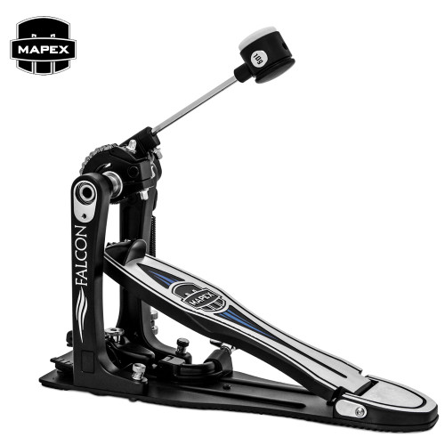 Mapex PF1000 Falcon Single Pedal Double Chain Drive with Falcon Beater Including Weights  Mapex PF1000 Falcon Single Pedal Double Chain Drive with Falcon Beater Including Weights