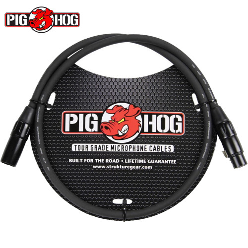 Pig Hog 6FT Shielded Microphone Cable Cord XLR 8mm Tour Grade PHM6