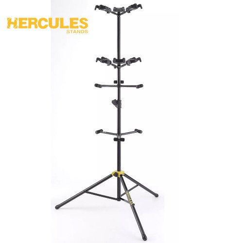 Hercules GS526B 6-Guitar Folding Yolk Guitar Stand