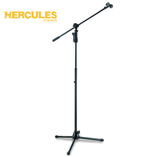 Hercules MS632B EZ Grip Tripod Adjustable Microphone Stand w/ 2 in 1 Boom with Clip Hercules MS632B EZ Grip Tripod Adjustable Microphone Stand w/ 2 in 1 Boom with Clip