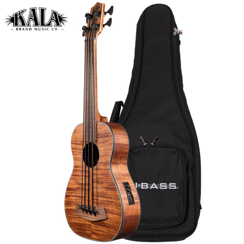Kala U-BASS Exotic Mahogany Left Handed Acoustic Electric Satin Finish + Gig Bag Kala U-BASS Exotic Mahogany Left Handed Acoustic Electric Satin Finish + Gig Bag