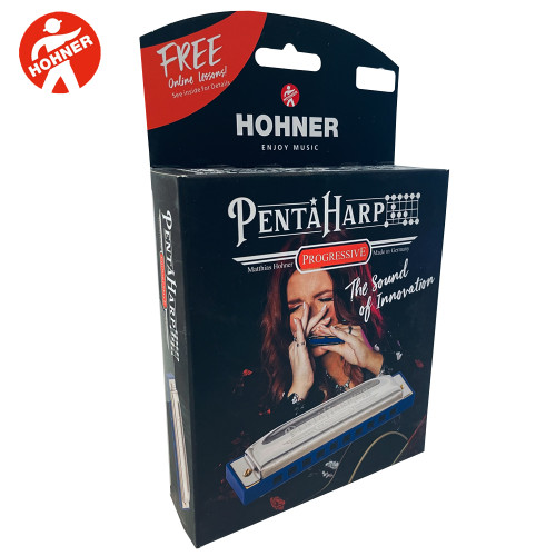 Hohner M21BX-DM PentaHarp Pentatonic Tuned Diatonic Harmonica Key of D Minor