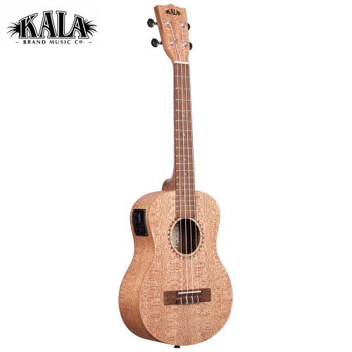 Kala KA-20TE Burled Meranti Acoustic Electric Tenor Ukulele Satin Finish Kala KA-20TE Burled Meranti Acoustic Electric Tenor Ukulele Satin Finish