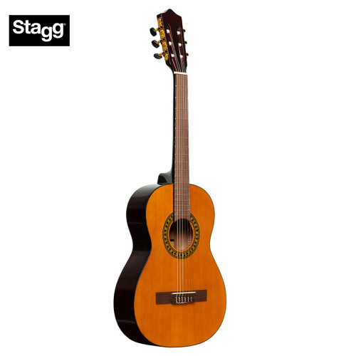 Stagg SCL60 3/4 Natural Nylon Classical Spruce Top Acoustic Guitar w/ Truss Rod