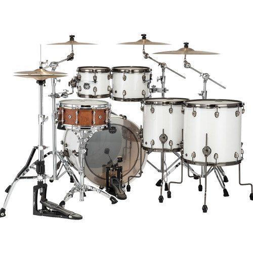 Mapex Saturn Evolution Workhorse 5pc Maple Drum Shell Pack Polar