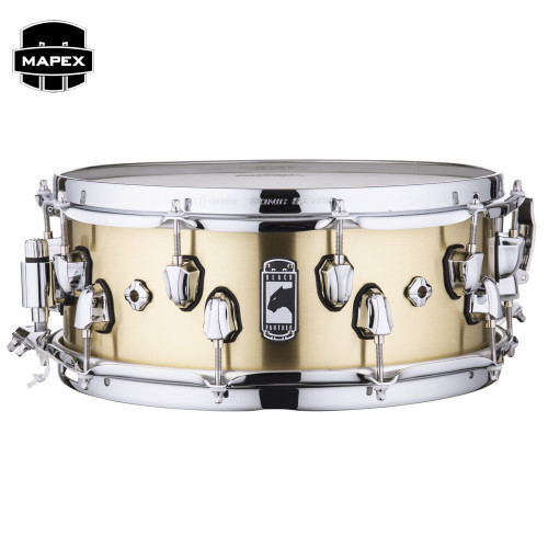 Mapex Black Panther Series Metallion 14" x 5.5" Brass Snare Drum BPNBR4551CN Mapex Black Panther Series Metallion 14" x 5.5" Brass Snare Drum BPNBR4551CN