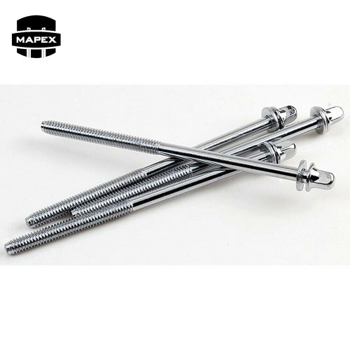 Mapex 100mm 4-Pack Tension Rods for Bass Drums MTR100X4 Mapex 100mm 4-Pack Tension Rods for Bass Drums MTR100X4