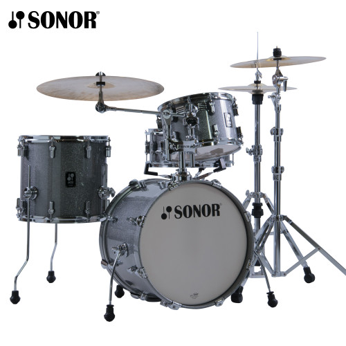 Sonor AQ2 BOP 4-Piece Drum Shell Pack Titanium Quartz Lacquer AQ2-BOPWMCTQZ