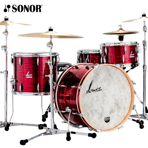Sonor 3-Piece Vintage Series THREE22 Drum Shell Pack Red Oyster VT-322WMCVRO
