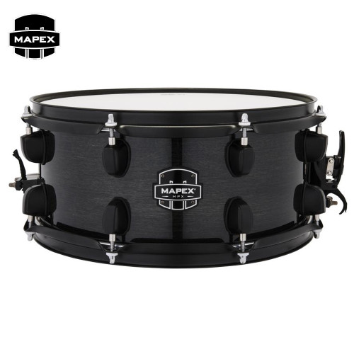 Mapex MPX 13" x 6" Maple Snare Drum Transparent Midnight Black MPNMP3600BMB Mapex MPX 13" x 6" Maple Snare Drum Transparent Midnight Black MPNMP3600BMB