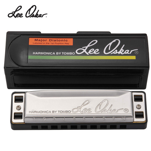 Lee Oskar 1910 Major Diatonic Harmonica Key of G With Carrying Case 