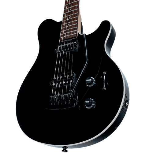 Sterling By Music Man SUB Series Axis Electric Guitar Black AX3S