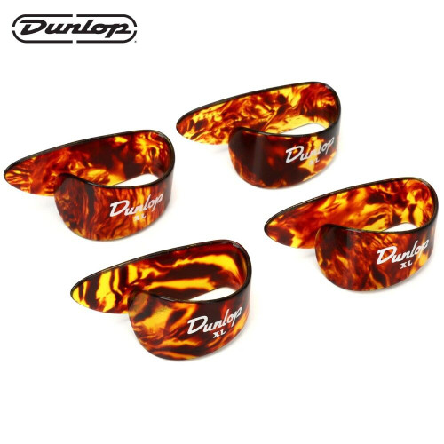 4-PACK Dunlop 9024P Extra Large Tortoise Guitar Thumb Picks 4-PACK Dunlop 9024P Extra Large Tortoise Guitar Thumb Picks