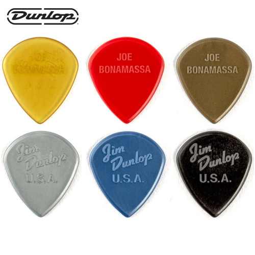 6-PACK Dunlop PVP121 Joe Bonamassa Jazz III Guitar Picks Assorted 6-PACK Dunlop PVP121 Joe Bonamassa Jazz III Guitar Picks Assorted