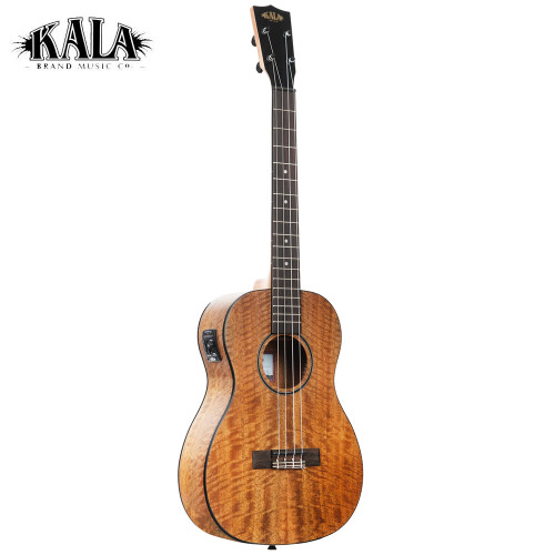 Kala KA-CM-BE Curly Mango Baritone Acoustic Electric Ukulele Kala KA-CM-BE Curly Mango Baritone Acoustic Electric Ukulele