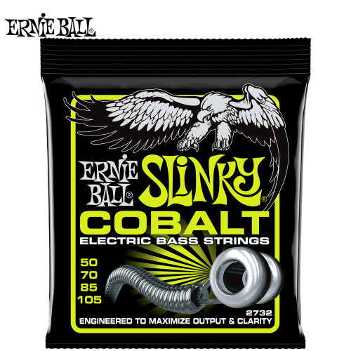 Ernie Ball 2732 Slinky Iron/Cobalt Electric Bass Strings 50-105
