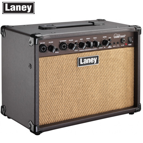 Laney LA30D LA Series Acoustic Guitar Combo 30-Watt Amplifier - Brown Laney LA30D LA Series Acoustic Guitar Combo 30-Watt Amplifier - Brown