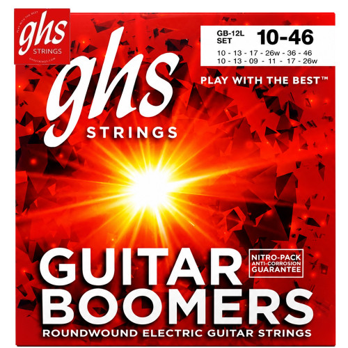 GHS Strings GB-12L Nickel-Plated 12-String Electric Guitar Strings 10-46
