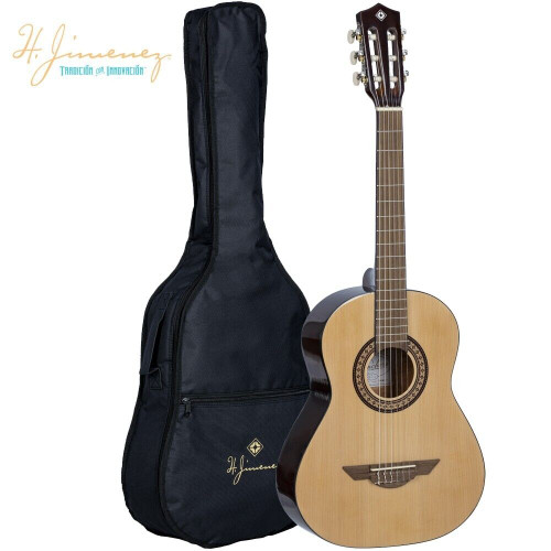 H. Jimenez Ranchero 3/4 Size Nylon Acoustic Guitar LGR75N With Gig Bag