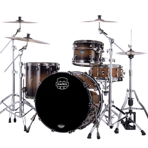 Mapex Saturn Evolution Hybrid Powerhouse Rock 3PC Shell Pack