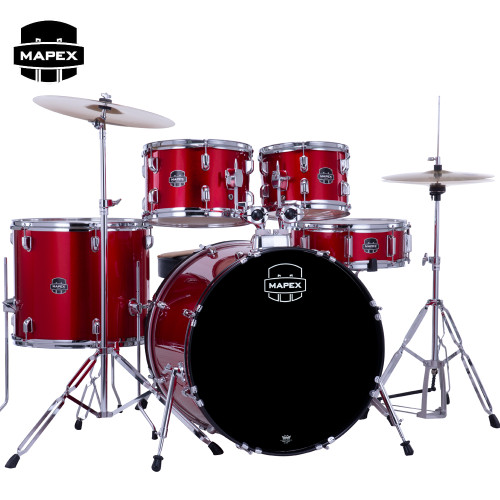 Mapex COMET 5-Piece 22" BD Complete Drum Kit Infra Red CM5294FTCIR Mapex COMET 5-Piece 22" BD Complete Drum Kit Infra Red CM5294FTCIR