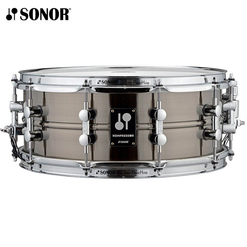 Sonor KOMPRESSOR 14" x 5.75" Brass Snare Drum Black Nickel Plated KS-140575-SDB Sonor KOMPRESSOR 14" x 5.75" Brass Snare Drum Black Nickel Plated KS-140575-SDB