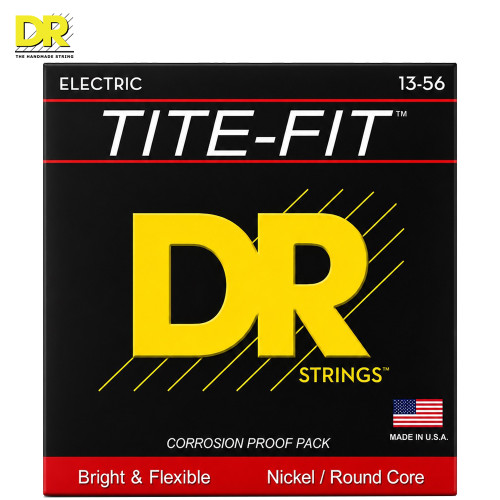 DR Tite-Fit MEH-13 Extra Heavy Nickel Plated Electric Guitar Strings 13-56