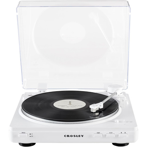 Crosley T400D Component 2-Speed Bluetooth Turntable - White T400D