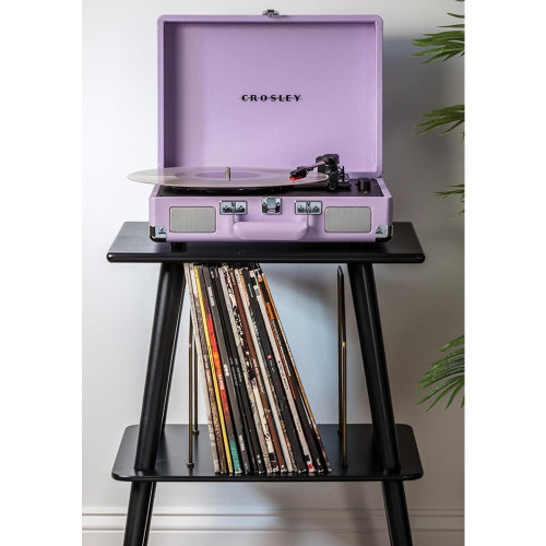 【KUMA-KUNページ】パープル Wi-Fiモデル　256GB Crosley CR8005F-LN Cruiser Plus 3-Speed Bluetooth Record Player
