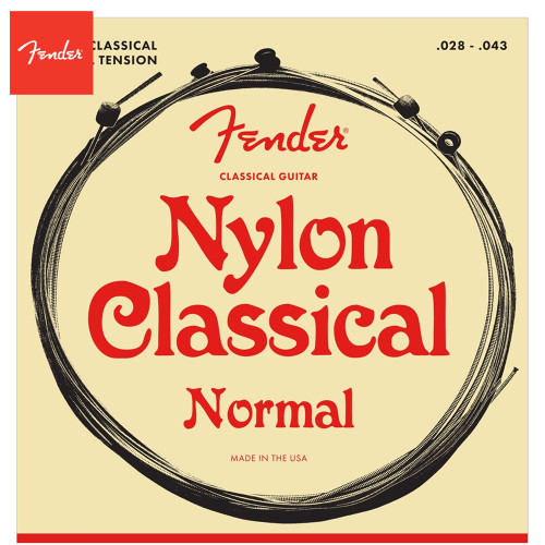 Fender 130 Classical/Nylon Guitar Strings - Ball End Normal Tension Fender 130 Classical/Nylon Guitar Strings - Ball End Normal Tension