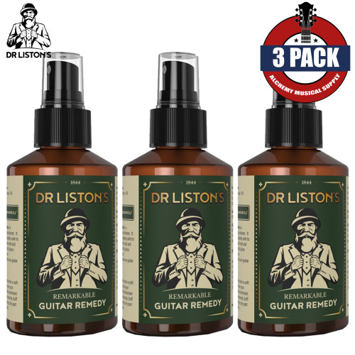 3-PACK Dr Liston's Remarkable Guitar Remedy All Purpose Cleaner DR-RGR-150