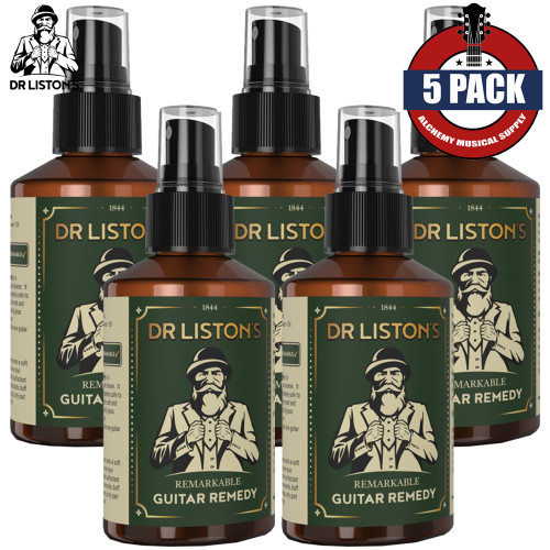 5-PACK Dr Liston's Remarkable Guitar Remedy All Purpose Cleaner DR-RGR-150