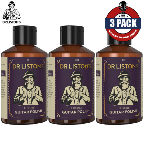 3-PACK Dr Liston's Luxury Guitar Polish 150ml DR-LGP-150