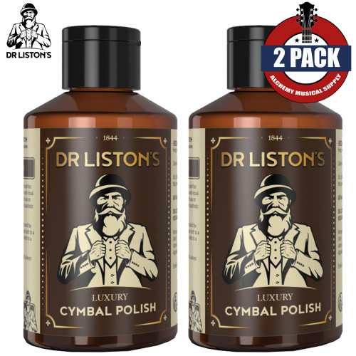 2-PACK Dr Liston's Luxury Pro Strength Formula Cymbal Polish DR-LCYP-150