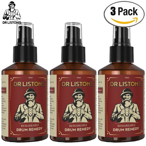 3-PACK Dr Liston's Remarkable Drum Remedy Spray Cleaner 150ml DR-RDR-150