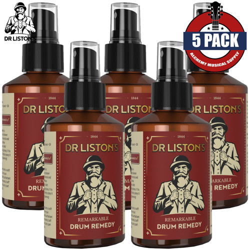 5-PACK Dr Liston's Remarkable Drum Remedy Spray Cleaner 150ml DR-RDR-150