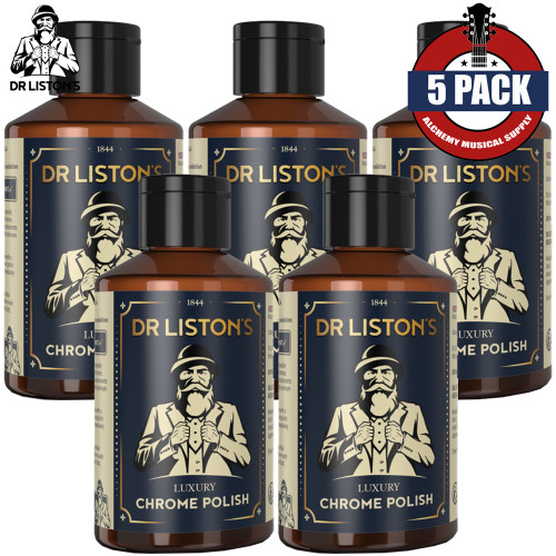 5-PACK Dr Liston's Luxury Chrome Polish For Instruments With Chrome Parts DR-LCP-150