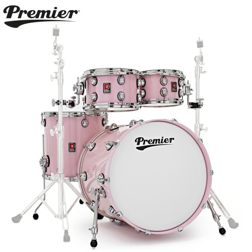 Premier Genista Maple 4PC 22" Pink Drum Shell Pack PGM22-4SPPIN Premier Genista Maple 4PC 22" Pink Drum Shell Pack PGM22-4SPPIN