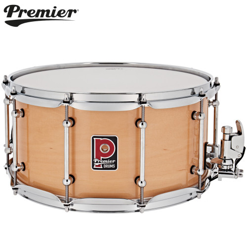 Premier Beatmaker 13" x 7" Maple Snare Drum Natural Lacquer 2629NL Premier Beatmaker 13" x 7" Maple Snare Drum Natural Lacquer 2629NL