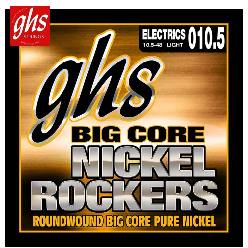 GHS BCL Big Core Nickel Rockers Light Electric Guitar Strings 10.5-48
