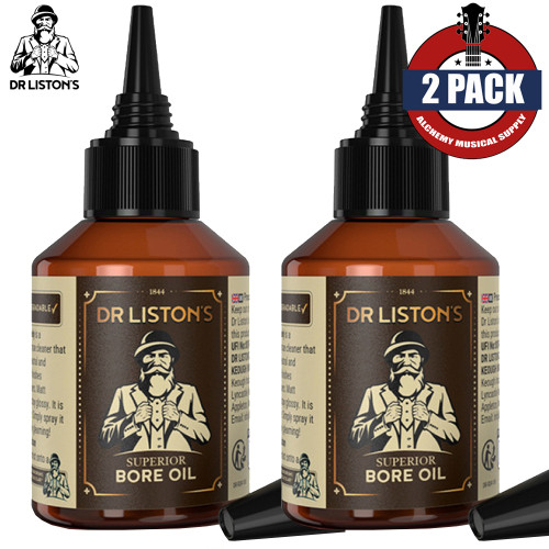 2-PACK Dr. Liston's Superior Bore Oil 50ML 100% Organic Oil DR-SBO-50