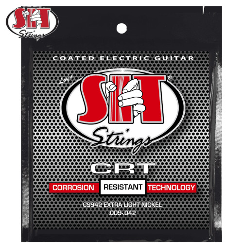 SIT CS942 CRT Coated Nickel Plated Extra Light Electric Guitar Strings 9-42