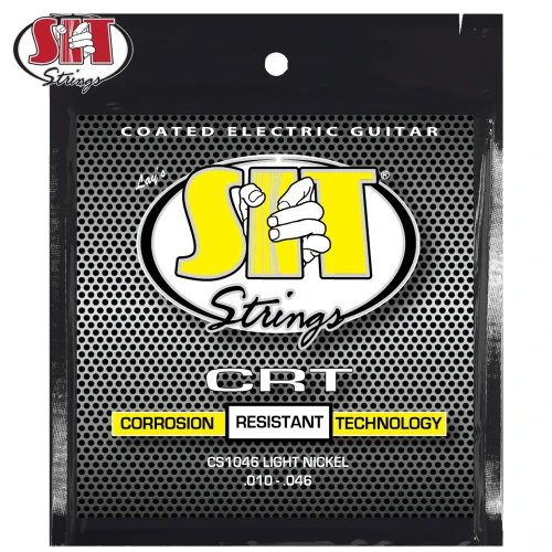 SIT CS1046 CRT Coated Nickel Plated Light Electric Guitar Strings 10-46