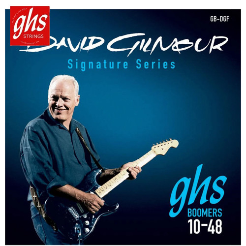 GHS GB-DGF David Gilmour Signature Series Boomers Electric Guitar Strings 10-48