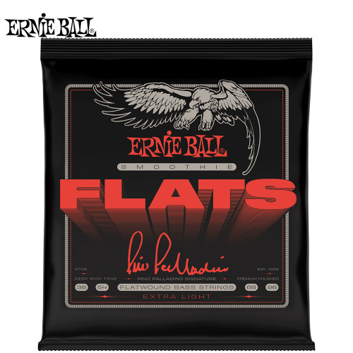 Ernie Ball 2748 Pino Palladino Signature Smoothie Flats Bass Guitar Strings