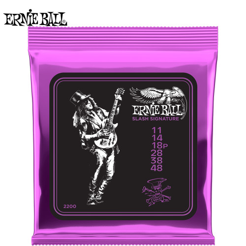 Ernie Ball 2200 Slash Signature Power Slinky Electric Guitar Strings 11-48