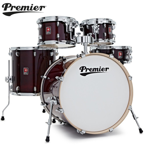 PRE-ORDER Premier Artist Series 22" 5-Piece Birch Drum Shell Pack Cherry Red PAB22-5SP1CRL