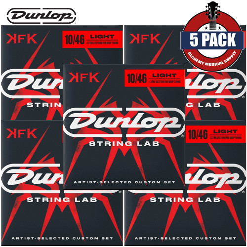 5-PACK Dunlop KKN1052 Kerry King Icon Series Signature Electric Guitar Strings 10-52