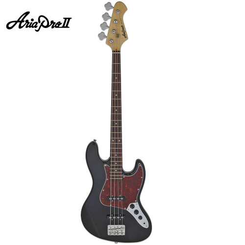 Aria Pro II STB Series J-Type 4-String Electric Bass - Black STB-JB/TT-BK